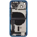 Back Housing W/ Charging Port Flex & Small Parts  For iPhone 13 (EU / Global Version) (Used OEM Pull: Grade C) (Blue)