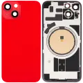 Back Glass w/ MagSafe Magnet For iPhone 14 (Quality - OEM Pull B) (Red)