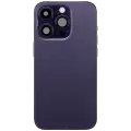 Back Housing W/ Charging Port Flex & Small Parts  For iPhone 14 Pro (US Version) (Used OEM Pull: Grade C) (Deep Purple)