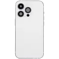 Back Housing W/ Charging Port Flex & Small Parts  For iPhone 14 Pro (US Version) (Used OEM Pull: Grade C) (Silver)