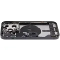 Back Housing W/ Charging Port Flex & Small Parts  For iPhone 14 Pro (US Version) (Used OEM Pull: Grade B) (Space Black)