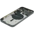 Back Housing W/ Small Parts For iPhone 14 Pro Max (EU / Global Version) (Used OEM Pull: Grade B) (Space Black)