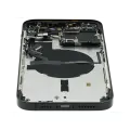 Back Housing W/ Small Parts For iPhone 14 Pro Max (EU / Global Version) (Used OEM Pull: Grade B) (Space Black)