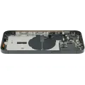 Back Housing W/ Small Parts For iPhone 14 Pro Max (EU / Global Version) (Used OEM Pull: Grade B) (Space Black)