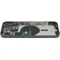 Back Housing W/ Small Parts For iPhone 14 Pro Max (EU / Global Version) (Used OEM Pull: Grade B) (Space Black)