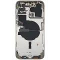 Back Housing W/ Small Parts For iPhone 14 Pro Max (EU / Global Version) (Used OEM Pull: Grade B) (Gold)
