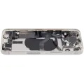 Back Housing W/ Charging Port Flex & Small Parts  For iPhone 12 Mini (US Version) (Used OEM Pull: Grade B) (White)