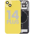 Back Glass w/ MagSafe Magnet & NFC & Flashlight Flex For iPhone 14 Plus (Used OEM Pull: Grade A) (Yellow)