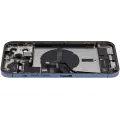 Back Housing W/ Charging Port Flex & Small Parts  For iPhone 12 Pro Max (EU / Global Version) (Used OEM Pull: Grade C) (Pacific Blue)