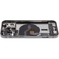 Back Housing W/ Charging Port Flex & Small Parts  For iPhone 12 Pro (US Version) (Used OEM Pull: Grade B) (Graphite)