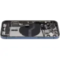 Back Housing W/ Charging Port Flex & Small Parts  For iPhone 12 Pro (EU / Global Version) (Used OEM Pull: Grade C) (Pacific Blue)