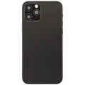 Back Housing W/ Charging Port Flex & Small Parts  For iPhone 12 Pro (EU / Global Version) (Used OEM Pull: Grade C) (Graphite)
