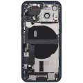 Back Housing W/ Charging Port Flex & Small Parts  For iPhone 13 Mini (US Version) (Used OEM Pull: Grade A) (Midnight)