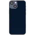 Back Housing W/ Charging Port Flex & Small Parts  For iPhone 13 Mini (US Version) (Used OEM Pull: Grade C) (Midnight)