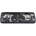 Back Housing W/ Charging Port Flex & Small Parts  For iPhone 13 Mini (US Version) (Used OEM Pull: Grade B) (Midnight)