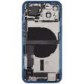 Back Housing W/ Charging Port Flex & Small Parts  For iPhone 13 (US Version) (Used OEM Pull: Grade C) (Blue)