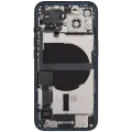 Back Housing W/ Charging Port Flex & Small Parts  For iPhone 13 (US Version) (Used OEM Pull: Grade B) (Midnight)