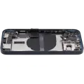 Back Housing W/ Charging Port Flex & Small Parts  For iPhone 13 (US Version) (Used OEM Pull: Grade B) (Midnight)