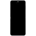Inner OLED Assembly With Frame Compatible For Samsung Galaxy Z Flip 5 5G (F731) (US & International) (Aftermarket) (Phantom Black)