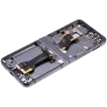 Inner OLED Assembly With Frame Compatible For Samsung Galaxy Z Flip 5 5G (F731) (US & International) (Aftermarket) (Phantom Black)