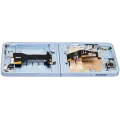 Inner OLED Assembly With Frame Compatible For Samsung Galaxy Z Flip 6 5G (F741) (US & International) (Aftermarket) (Blue)