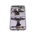 Inner OLED Assembly With Frame Compatible For Samsung Galaxy Z Flip 5 5G (F731) (US & International) (Aftermarket) (Lavender)