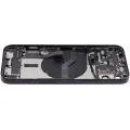 Back Housing W/ Charging Port Flex & Small Parts  For iPhone 12 (US Version) (Used OEM Pull: Grade A) (Black)