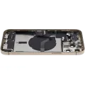 Back Housing W/ Charging Port Flex & Small Parts  For iPhone 12 Pro Max (EU / Global Version) (Used OEM Pull: Grade A) (Gold)