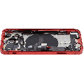 Back Housing W/ Charging Port Flex & Small Parts  For iPhone 12 Mini (EU / Global Version) (Used OEM Pull: Grade A) (Red)