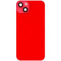 Back Glass w/ MagSafe Magnet For iPhone 14 Plus (Quality - OEM Pull C) (Red)