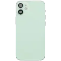 Back Housing W/ Charging Port Flex & Small Parts  For iPhone 12 Mini (EU / Global Version) (Used OEM Pull: Grade C) (Green)
