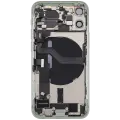 Back Housing W/ Charging Port Flex & Small Parts  For iPhone 12 Mini (EU / Global Version) (Used OEM Pull: Grade B) (Green)