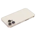 Back Housing W/ Small Parts For iPhone 14 Pro Max (US Version) (Used OEM Pull: Grade C) (Gold)