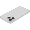 Back Housing W/ Small Parts For iPhone 14 Pro Max (EU / Global Version) (Used OEM Pull: Grade C) (Silver)