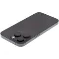 Back Housing W/ Small Parts For iPhone 14 Pro (EU / Global Version) (Used OEM Pull: Grade B) (Space Black)