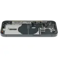 Back Housing W/ Small Parts For iPhone 14 Pro (EU / Global Version) (Used OEM Pull: Grade B) (Space Black)