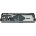 Back Housing W/ Small Parts For iPhone 14 Pro (EU / Global Version) (Used OEM Pull: Grade B) (Space Black)
