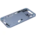 Mid-Frame Housing  W/ Small Parts For iPhone 14 Plus (EU / Global Version) (Used OEM Pull: Grade C) (Blue)