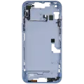 Mid-Frame Housing  W/ Small Parts For iPhone 14 Plus (EU / Global Version) (Used OEM Pull: Grade B) (Blue)
