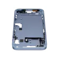 Mid-Frame Housing  W/ Small Parts For iPhone 14 Plus (EU / Global Version) (Used OEM Pull: Grade B) (Blue)