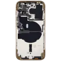 Back Housing W/ Small Parts For iPhone 14 Pro (US Version) (Used OEM Pull: Grade B) (Gold)