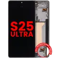 OLED Assembly With Frame For Samsung Galaxy S25 Ultra 5G (Aftermarket Plus) (US & International) (Titanium Jet Black)