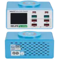 RL-309AW Wireless Digital Display 8-Port Charger 100W (Relife)