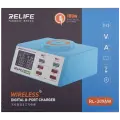 RL-309AW Wireless Digital Display 8-Port Charger 100W (Relife)