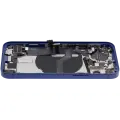 Back Housing W/ Charging Port Flex & Small Parts  For iPhone 12 Mini (EU / Global Version) (Used OEM Pull: Grade A) (Blue)