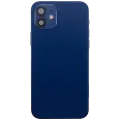 Back Housing W/ Charging Port Flex & Small Parts  For iPhone 12 Mini (EU / Global Version) (Used OEM Pull: Grade B) (Blue)