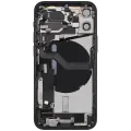 Back Housing W/ Charging Port Flex & Small Parts  For iPhone 12 Mini (EU / Global Version) (Used OEM Pull: Grade C) (Black)