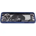 Back Housing W/ Charging Port Flex & Small Parts  For iPhone 12 Mini (EU / Global Version) (Used OEM Pull: Grade C) (Blue)