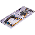 Inner OLED Assembly With Frame For Samsung Galaxy Z Flip 4 5G (US & International Version) (Refurbished) (Bora Purple)