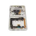 Inner OLED Assembly With Frame Compatible For Samsung Galaxy Z Flip 3 5G (F711) (US & International) (Aftermarket Plus) (Cream)